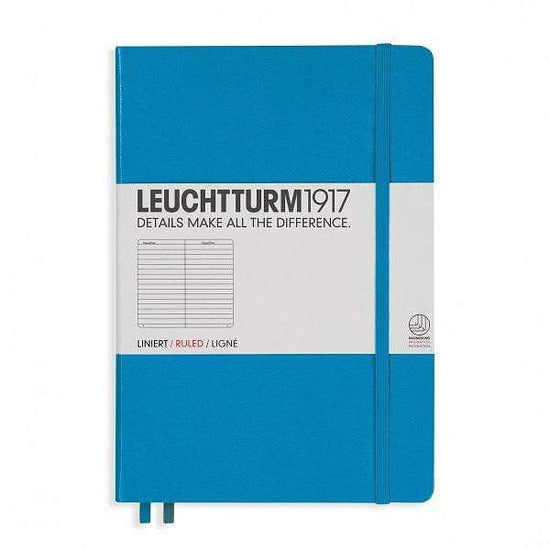 Leuchtturm1917 Notebook Azure / Ruled Leuchtturm1917 - Medium Notebook - Hardcover - A5