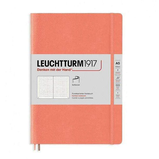 Leuchtturm1917 Notebook Bellini / Dotted Leuchtturm1917 - Medium Notebook - Softcover - A5