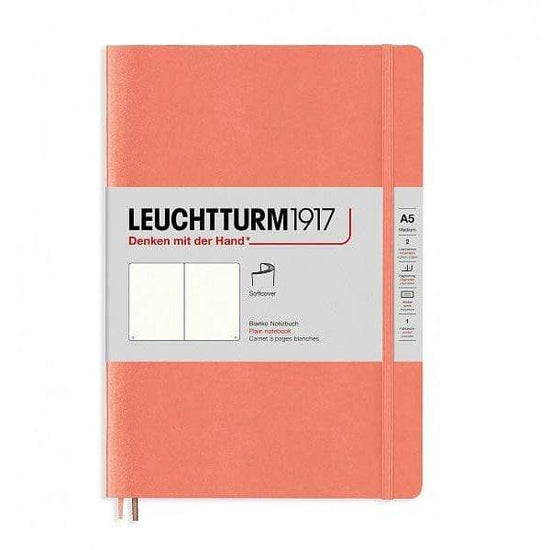 Leuchtturm1917 Notebook Bellini / Plain Leuchtturm1917 - Medium Notebook - Softcover - A5