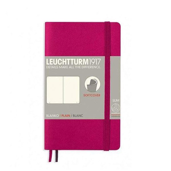 Leuchtturm1917 Notebook Berry / Plain Leuchtturm1917 - Pocket Notebook - Softcover - A6