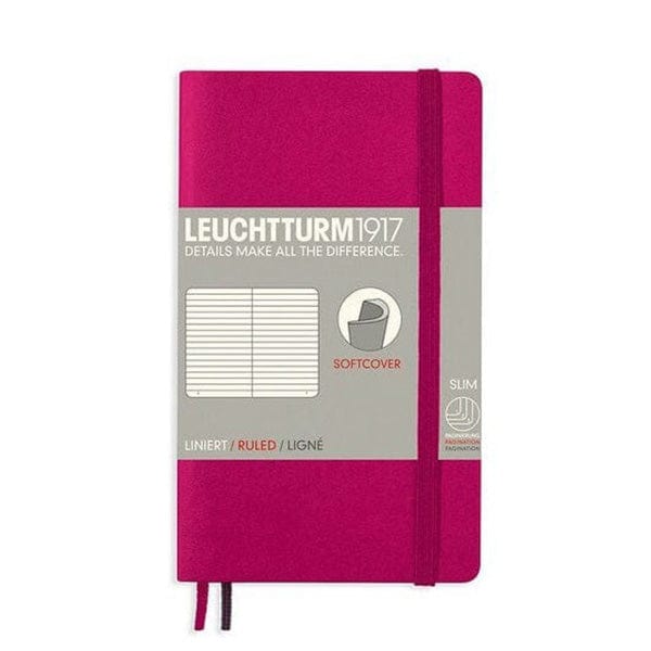 Leuchtturm1917 Notebook Berry / Ruled Leuchtturm1917 - Pocket Notebook - Softcover - A6