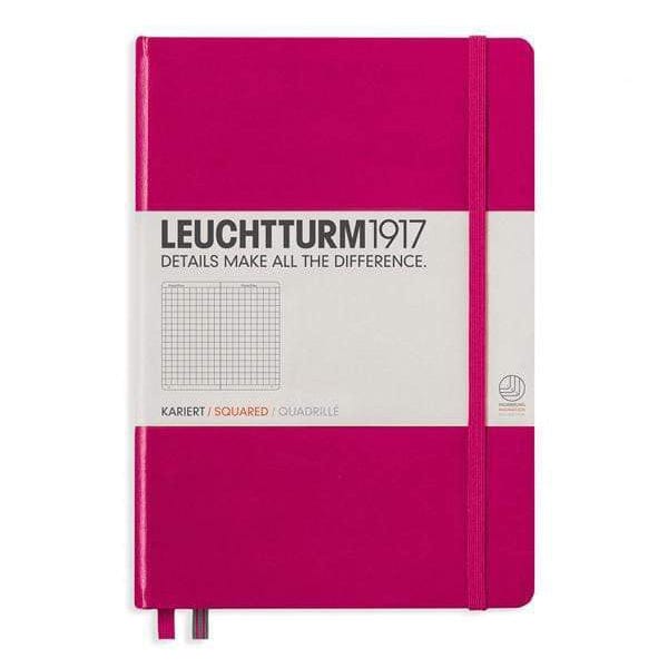 Leuchtturm1917 Notebook Berry / Squared Leuchtturm1917 - Medium Notebook - Hardcover - A5