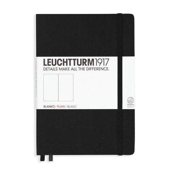 Leuchtturm1917 Notebook Black / Plain Leuchtturm1917 - Medium Notebook - Hardcover - A5