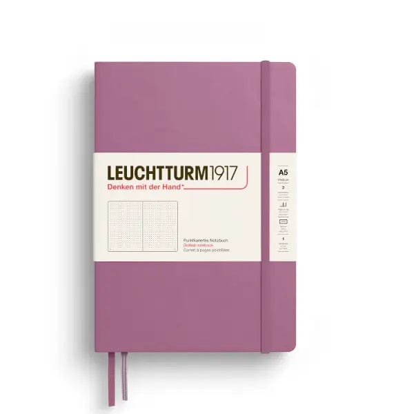 Leuchtturm1917 Notebook Dusty Rose / Dotted Leuchtturm1917 - Medium Notebook - Hardcover - A5