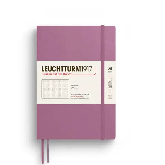 Leuchtturm1917 Notebook Dusty Rose / Dotted Leuchtturm1917 - Medium Notebook - Softcover - A5