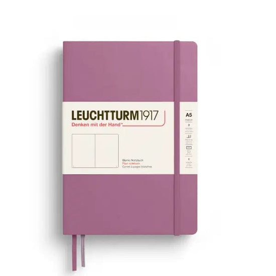 Leuchtturm1917 Notebook Dusty Rose / Plain Leuchtturm1917 - Medium Notebook - Hardcover - A5