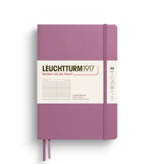 Leuchtturm1917 Notebook Dusty Rose / Ruled Leuchtturm1917 - Medium Notebook - Hardcover - A5