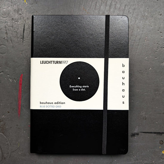 Leuchtturm1917 Notebook - Gridpaper Black Leuchtturm1917 - 100 Jahre Bauhaus - SPECIAL EDITION - Hardcover Notebooks - A5