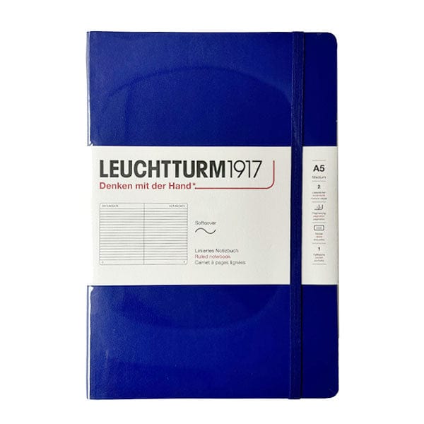 Leuchtturm1917 Notebook Ink / Ruled Leuchtturm1917 - Medium Notebook - Softcover - A5