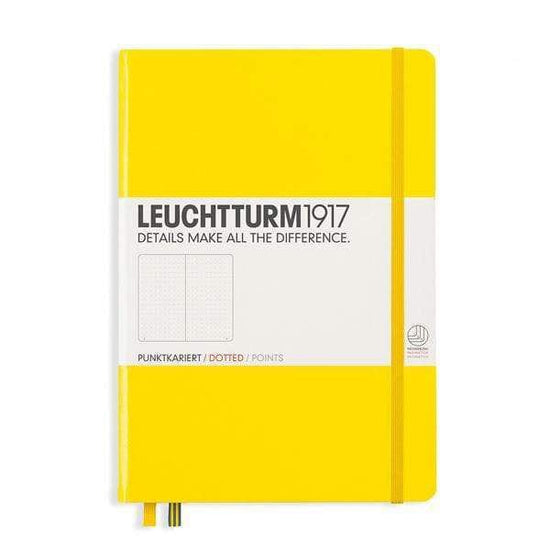 Leuchtturm1917 Notebook Lemon / Dotted Leuchtturm1917 - Medium Notebook - Hardcover - A5