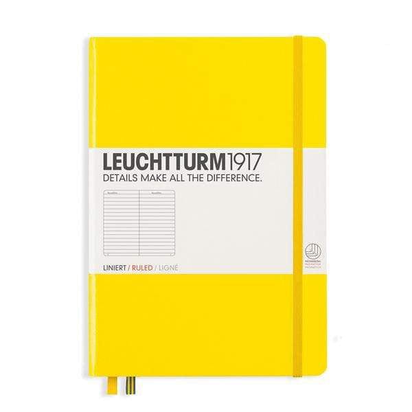 Leuchtturm1917 Notebook Lemon / Ruled Leuchtturm1917 - Medium Notebook - Hardcover - A5