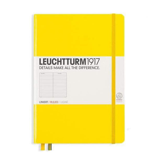 Leuchtturm1917 Notebook Lemon / Ruled Leuchtturm1917 - Medium Notebook - Hardcover - A5