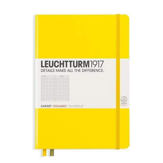 Leuchtturm1917 Notebook Lemon / Squared Leuchtturm1917 - Medium Notebook - Hardcover - A5