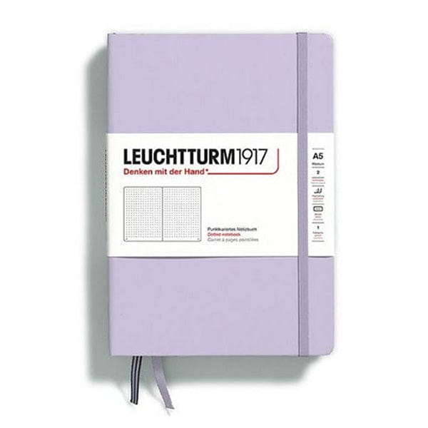 Leuchtturm1917 Notebook Lilac / Dotted Leuchtturm1917 - Medium Notebook - Hardcover - A5