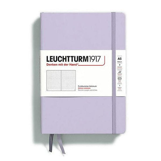 Leuchtturm1917 Notebook Lilac / Dotted Leuchtturm1917 - Medium Notebook - Hardcover - A5