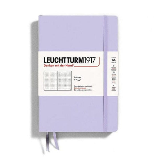 Leuchtturm1917 Notebook Lilac / Dotted Leuchtturm1917 - Medium Notebook - Softcover - A5