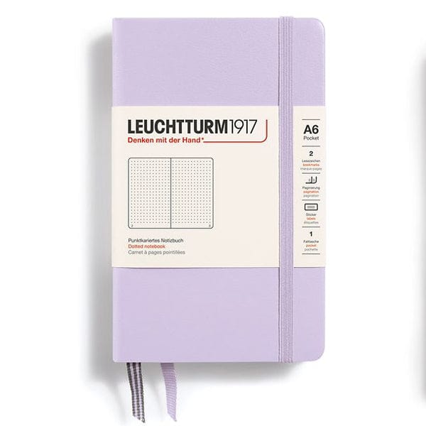 Leuchtturm1917 Notebook Lilac / Dotted Leuchtturm1917 - Pocket Notebook - Hardcover - A6