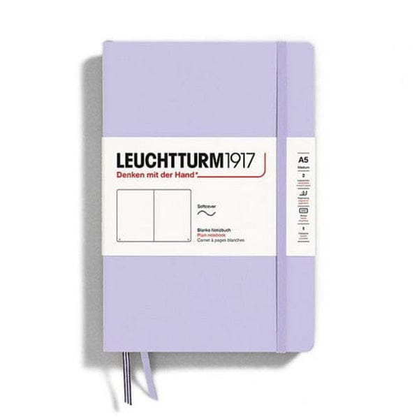 Leuchtturm1917 Notebook Lilac / Plain Leuchtturm1917 - Medium Notebook - Softcover - A5