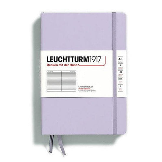 Leuchtturm1917 Notebook Lilac / Squared Leuchtturm1917 - Medium Notebook - Hardcover - A5