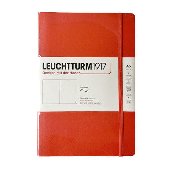 Leuchtturm1917 Notebook Lobster / Plain Leuchtturm1917 - Medium Notebook - Softcover - A5