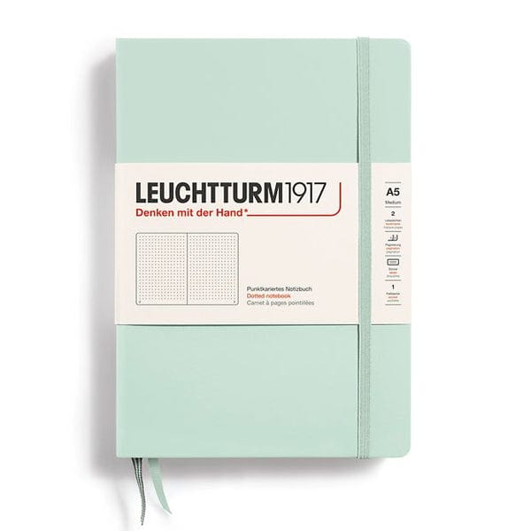 Leuchtturm1917 Notebook Mint Green / Dotted Leuchtturm1917 - Medium Notebook - Hardcover - A5