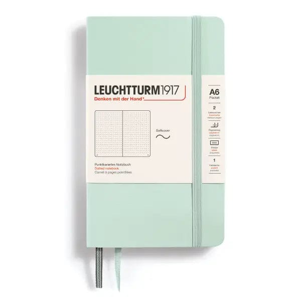 Leuchtturm1917 Notebook Mint Green / Dotted Leuchtturm1917 - Pocket Notebook - Softcover - A6