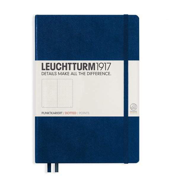 Leuchtturm1917 Notebook Navy / Dotted Leuchtturm1917 - Medium Notebook - Hardcover - A5