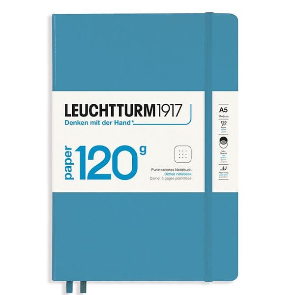 Leuchtturm1917 Notebook Nordic Blue / Dotted Leuchtturm1917 - Edition 120g - Medium Notebook - Hardcover - A5
