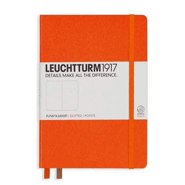 Leuchtturm1917 Notebook Orange / Dotted Leuchtturm1917 - Medium Notebook - Hardcover - A5