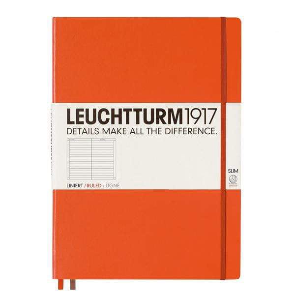 Leuchtturm1917 Notebook Orange / Ruled Leuchtturm1917 - Medium Notebook - Hardcover - A5