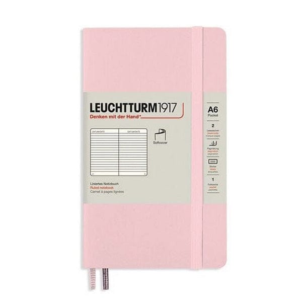 Leuchtturm1917 Notebook Powder / Ruled Leuchtturm1917 - Pocket Notebook - Softcover - A6