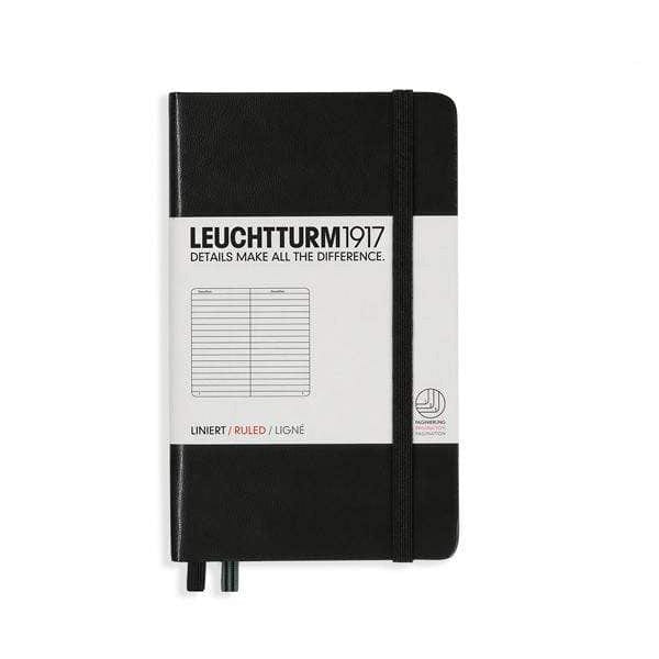 Leuchtturm1917 Notebook - Ruled Leuchtturm1917 - Pocket Notebook - Hardcover - A6