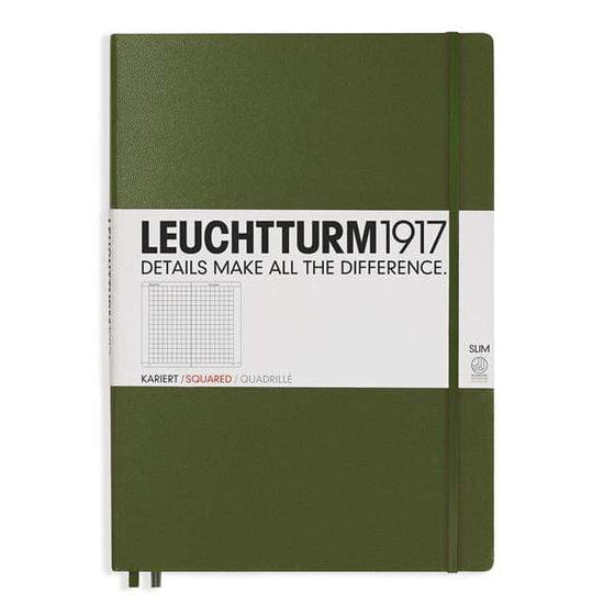 Leuchtturm1917 Notebook - Ruled Leuchtturm1917 - Master Slim Notebooks - A4
