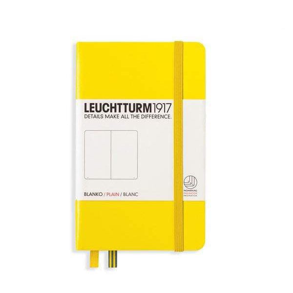 Leuchtturm1917 Notebook - Ruled Leuchtturm1917 - Pocket Notebook - Hardcover - A6