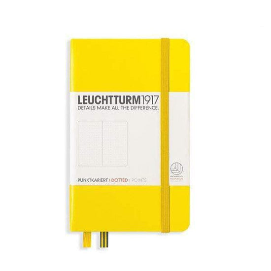 Leuchtturm1917 Notebook - Ruled Leuchtturm1917 - Pocket Notebook - Hardcover - A6