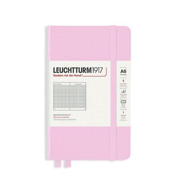 Leuchtturm1917 Notebook - Ruled Powder / Squared Leuchtturm1917 - Pocket Notebook - Hardcover - A6