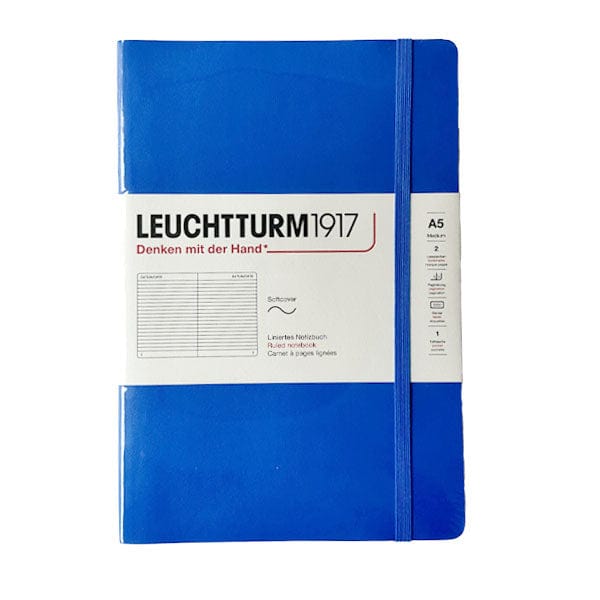 Leuchtturm1917 Notebook Sky / Ruled Leuchtturm1917 - Medium Notebook - Softcover - A5