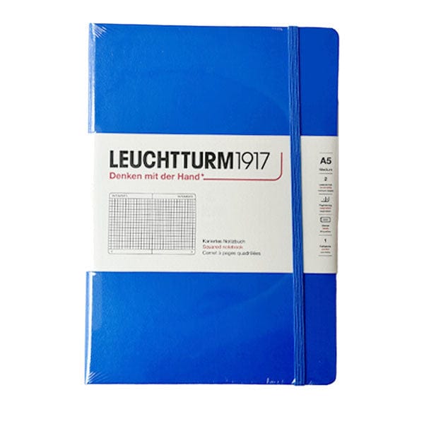 Leuchtturm1917 Notebook Sky / Squared Leuchtturm1917 - Medium Notebook - Hardcover - A5