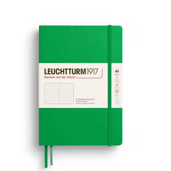 Leuchtturm1917 Notebook Spring Leaf / Dotted Leuchtturm1917 - Medium Notebook - Hardcover - A5