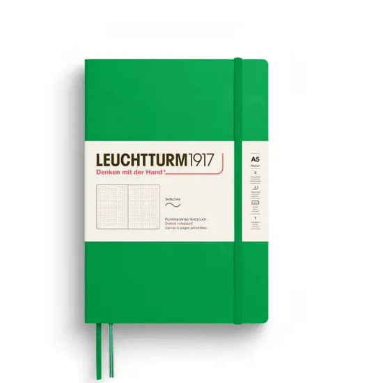 Leuchtturm1917 Notebook Spring Leaf / Dotted Leuchtturm1917 - Medium Notebook - Softcover - A5