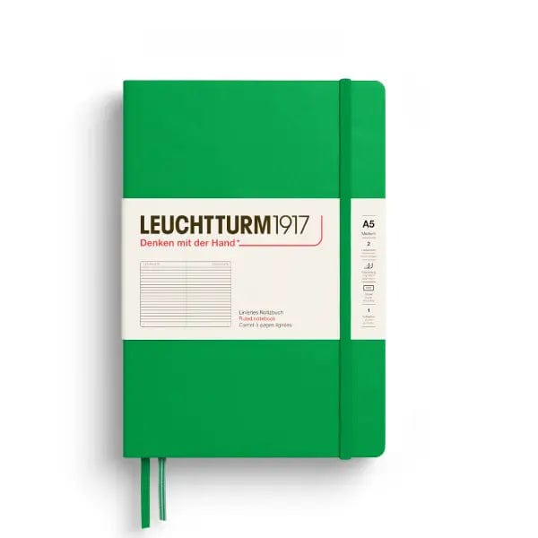 Leuchtturm1917 Notebook Spring Leaf / Ruled Leuchtturm1917 - Medium Notebook - Hardcover - A5