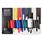Liquitex Acrylic Paint Set Liquitex - Basics Acrylic Colours - Set of 6 x 118mL - Item #101076
