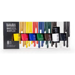 Liquitex Acrylic Paint Set Liquitex - Basics Acrylic Colours - Set of 8 x 75mL Tubes - Item #101008