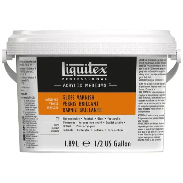 Liquitex Acrylic Varnish Liquitex - Gloss Varnish - 1.89L Pail