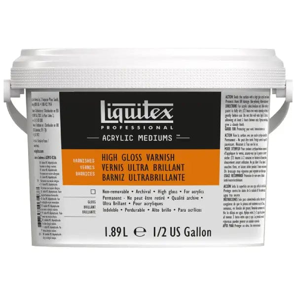 Liquitex Acrylic Varnish Liquitex - High Gloss Varnish - 1.89L Pail