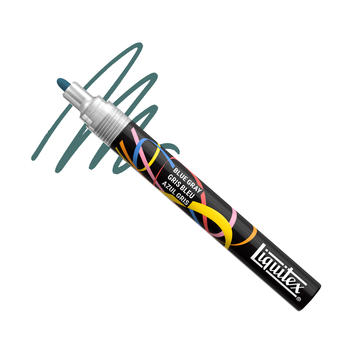 Liquitex Paint Marker Blue Grey Liquitex - Acrylic Markers - 2mm Tip