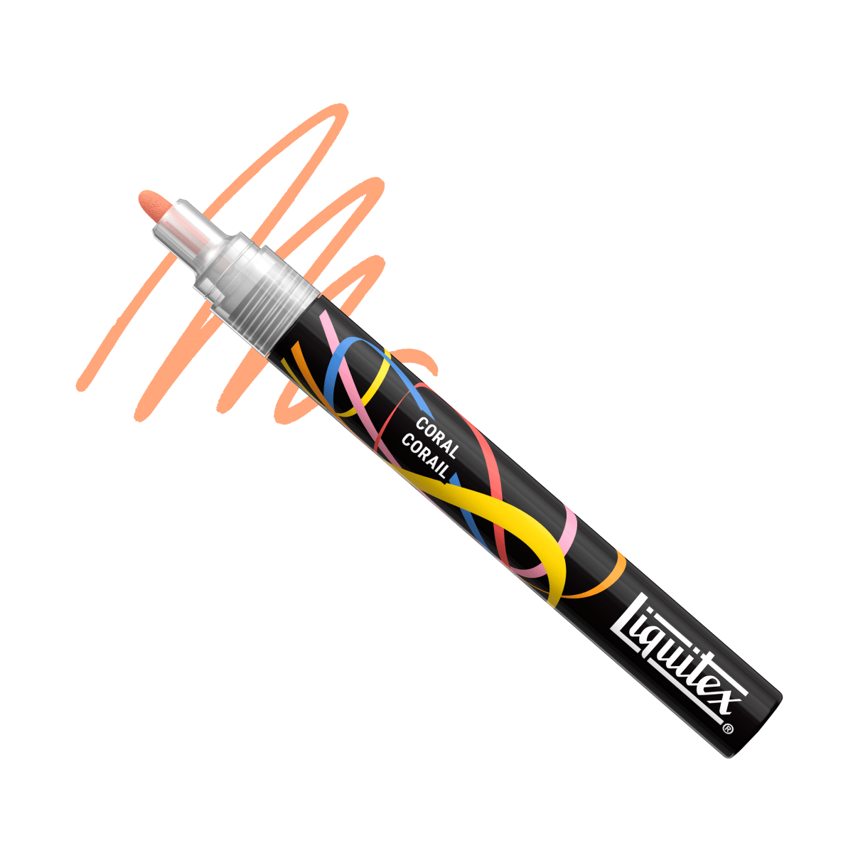 Liquitex Paint Marker Coral Liquitex - Acrylic Markers - 2mm Tip