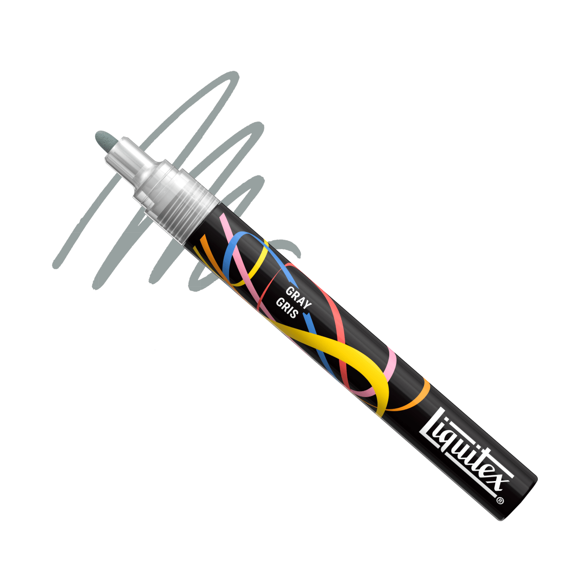 Liquitex Paint Marker Grey Liquitex - Acrylic Markers - 2mm Tip
