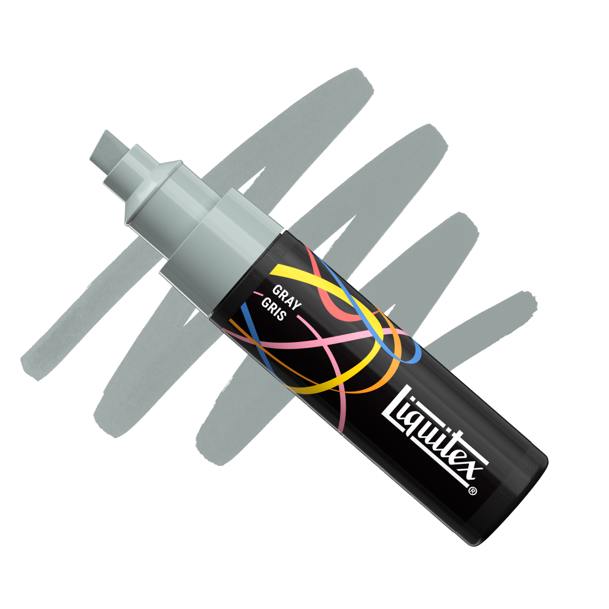 Liquitex Paint Marker Grey Liquitex - Acrylic Markers - 8mm Tip