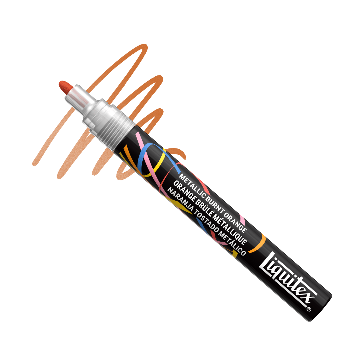 Liquitex Paint Marker Metallic Burnt Orange Liquitex - Acrylic Markers - 2mm Tip